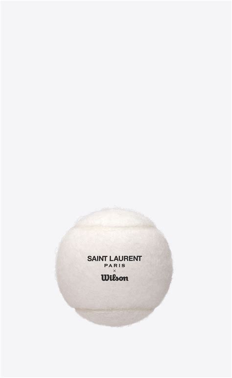 yves saint laurent tennis balls|Serve it up in style with Saint Laurent and Wilson .